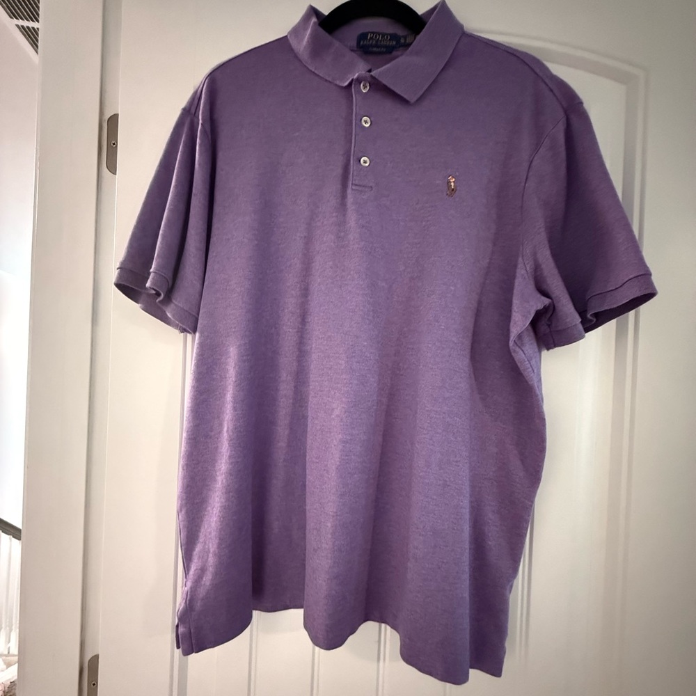 Ralph Lauren Classic Fit Lavender Polo Shirt